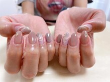 モグネイル(Mogunail)/9.10月定額B ニュアンスネイル