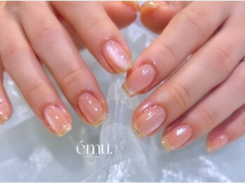 エミュ(emu.)/【マグネットにミラーフレンチ】