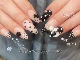 ウィッシュコア/羽/ドット