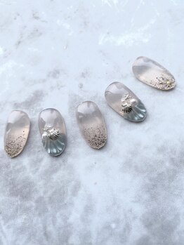 フリーネイル 天王寺店(free nail)/シンプル6月　天王寺店限定