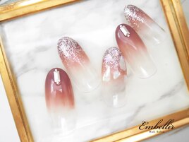 (738)ラメシェルネイル