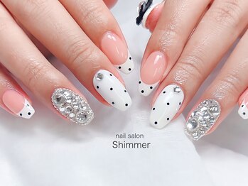 シマー(Shimmer)/フレンチ×ドット