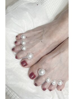 ビュービー ネイル(Beaubie Nail)/Jrネイリスト★フットワンカラー