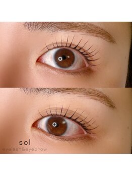 ソル(sol)/まつ毛パーマ【大阪梅田/中津】