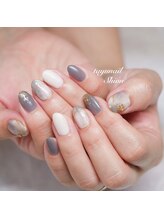 たゆ ネイル(たゆnail)/マットニュアンスネイル