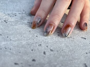 スリーク(sleek)の写真/【お洒落定額】何度通っても同価格◎毎月変わる定額デザイン¥6050~/持ち込み10本アートも再現性が高く好評!