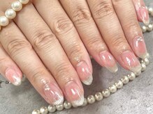 バーガンディ(BURGUNDY)/チークネイル