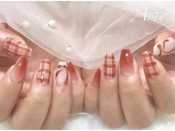 チェックネイル