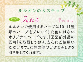 ヨサパーク ノア(YOSA PARK Noa)/ルルオン3 Step～入れる～Beauty