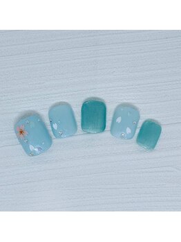 ネイルベース ネイル ケア サロン ミウラ(miura)/フットシェラック定額★8030円