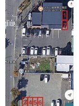 ほっと一息/駐車場はこちらです