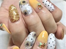 リッチネイル(Rich Nail)/ひまわりネイル