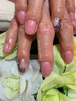 ジュエラ(Jewelux by trusty)/J nail◇フラワーネイル