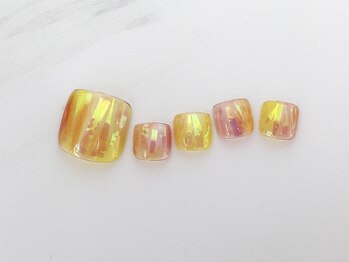 アイビー(Aivy)/FOOT ニュアンス×オーロラ