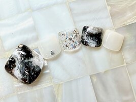 フットネイル定額アートA ¥11500