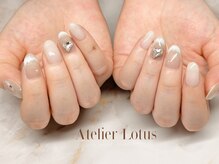 アトリエ ロータス 仙台駅前店(Atelier LOTUS)/マグネットネイル