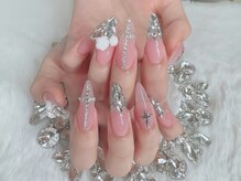 エガオネイルサロン 池袋店(EGAO NAIL SALON)/チップ長さだし持ち込みデザイン