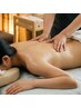 【足から頭まで全身流してスッキリ】オイルリンパ+リフレ＋ヘッド120分　