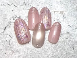 押し花×バカラネイル