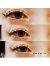 ブリック アイラッシュ(BRICK eyelash)/ボリューム/フラット/カラー