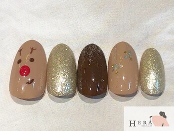 ヘラー 渋谷(HERA)/クリスマス　トナカイ　可愛い