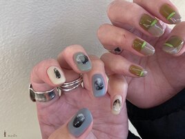 ちぐはぐネイル