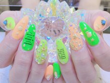 ネイルサロン ジェイ(Nail Salon J)/ネオンカラーネイル