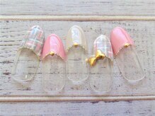 ブランロール 中目黒店(Blanl'or)/春のツイードネイル