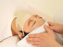 加納指圧治療院/頭もこっています