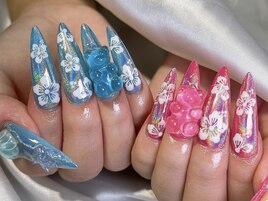 夏ネイル　担当Mao