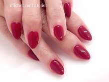 ミケ/ワンカラー　ボルドー