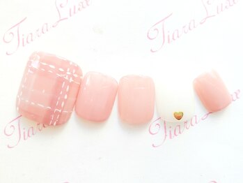 ティアラリュクス 東林間店(Tiara Luxe)/ブランケットチェックネイル