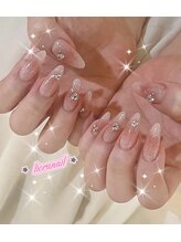 リオラネイル(Liora Nail)/クリスマス長さ出しデザイン