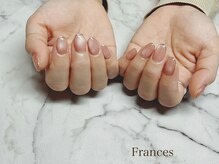 フランセス(Frances)/マグネット×先端ミラーフレンチ