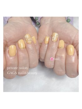 ガガ ネイルアンドビューティー(GAGA)/桜ネイル 定額6600円
