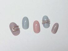 アクセサリーネイル♪
