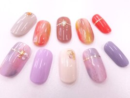 スクラッチ＋ラインテープ