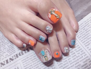 ピピランチェ(PIPIRANCHE)/エスニックフットネイル