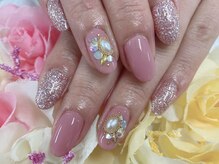 ディーネイル 天王寺(D-nail)/[高]春コン！キラキラネイル♪