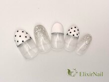 エリクサーネイル 神田(Elixir Nail)/シンプル / クーポン使用