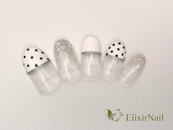 エリクサーネイル 神田(Elixir Nail)/シンプル / クーポン使用