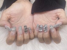 モカ 心斎橋(moca by Lee)/【Nanako】指輪ネイル