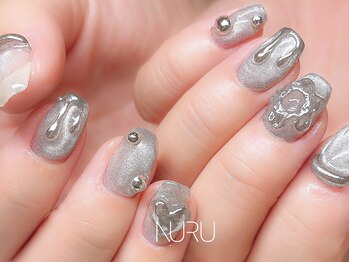 ヌル ネイル 新宿(NURU NAIL)/個性派/韓国個性派/ジェルネイル