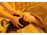 【人気No1☆】ヘッド＋整体＋黒石（足湯つき）　70分 7000→￥5000