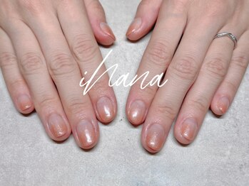 イハナ(ihana)/グラデーション*ピンクパール