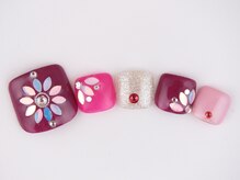 エリクサーネイル 心斎橋(Elixir Nail)/フット　やり放題／クーポン使用