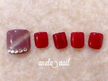 アネラネイル(anela nail)/持込デザインOK/親指2本アート