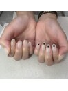 非対称ネイル