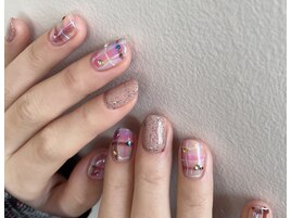 チェックネイル