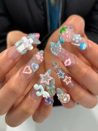 ゴテゴテネイル